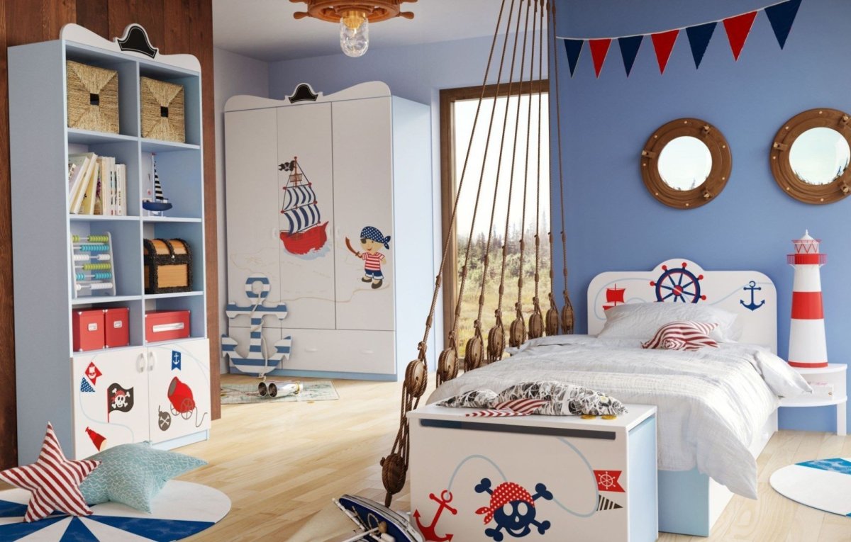 Кровать в пиратском стиле