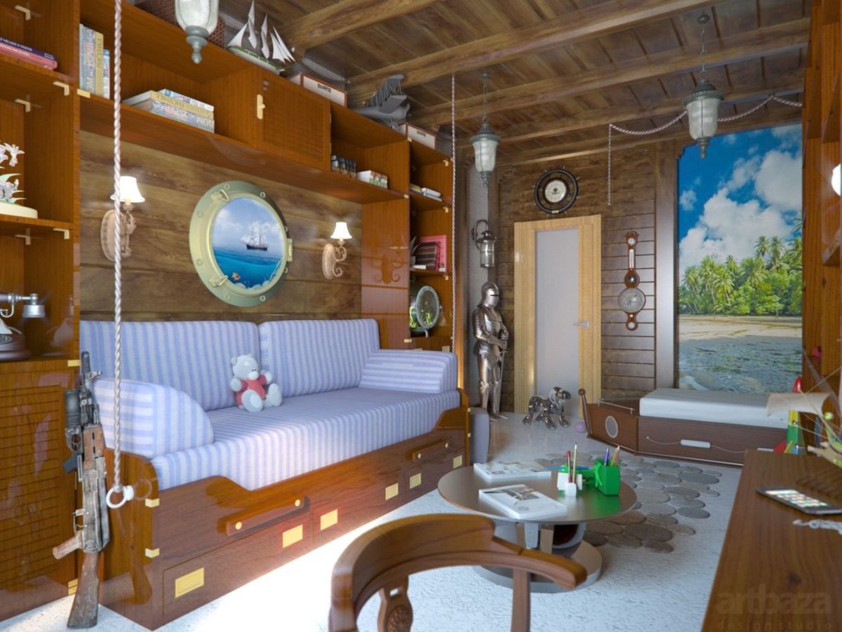 Кровать Cilek Black Pirate