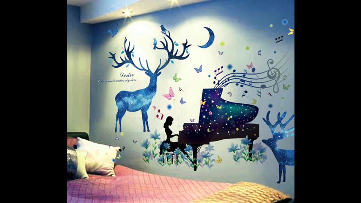 Декор детской комнаты