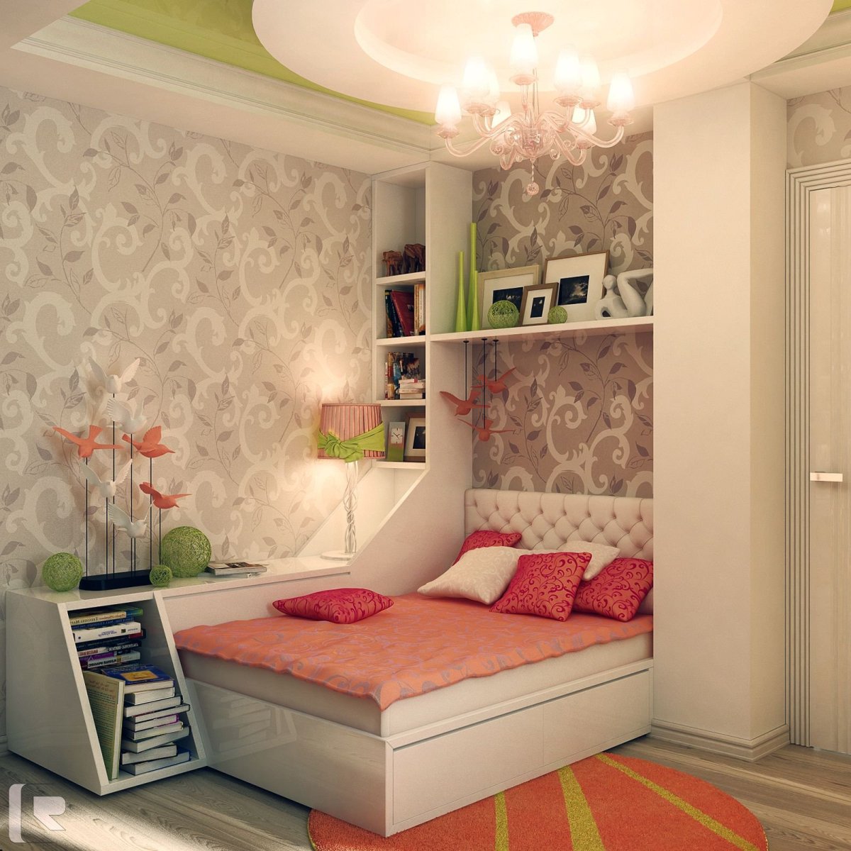 Интерьер маленькой детской