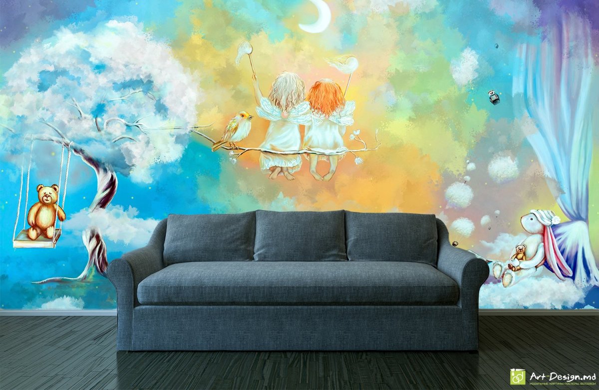 Стены в детской мальчику