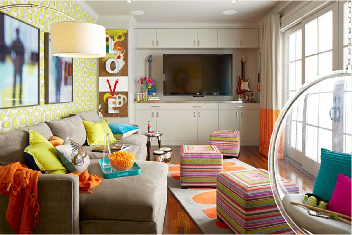 Детская гостиная для девочки