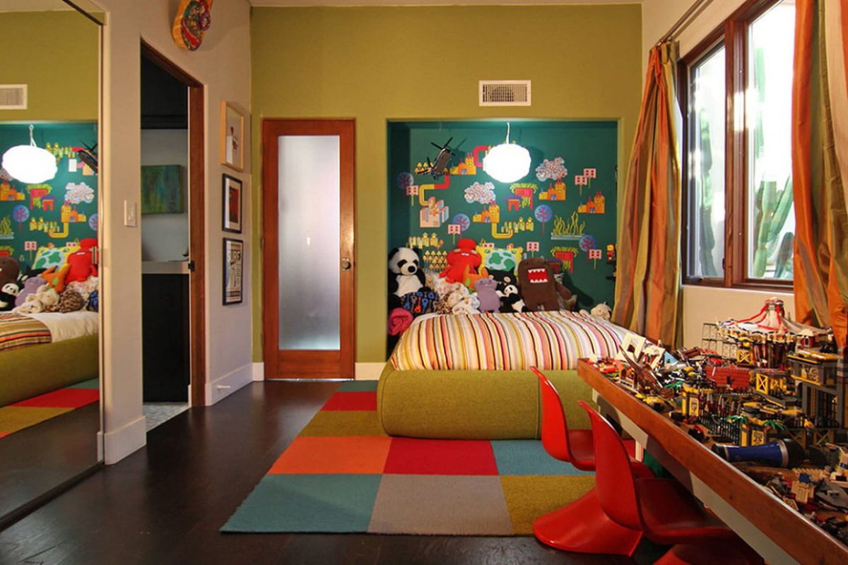 Ковер Lorena canals лист монстеры