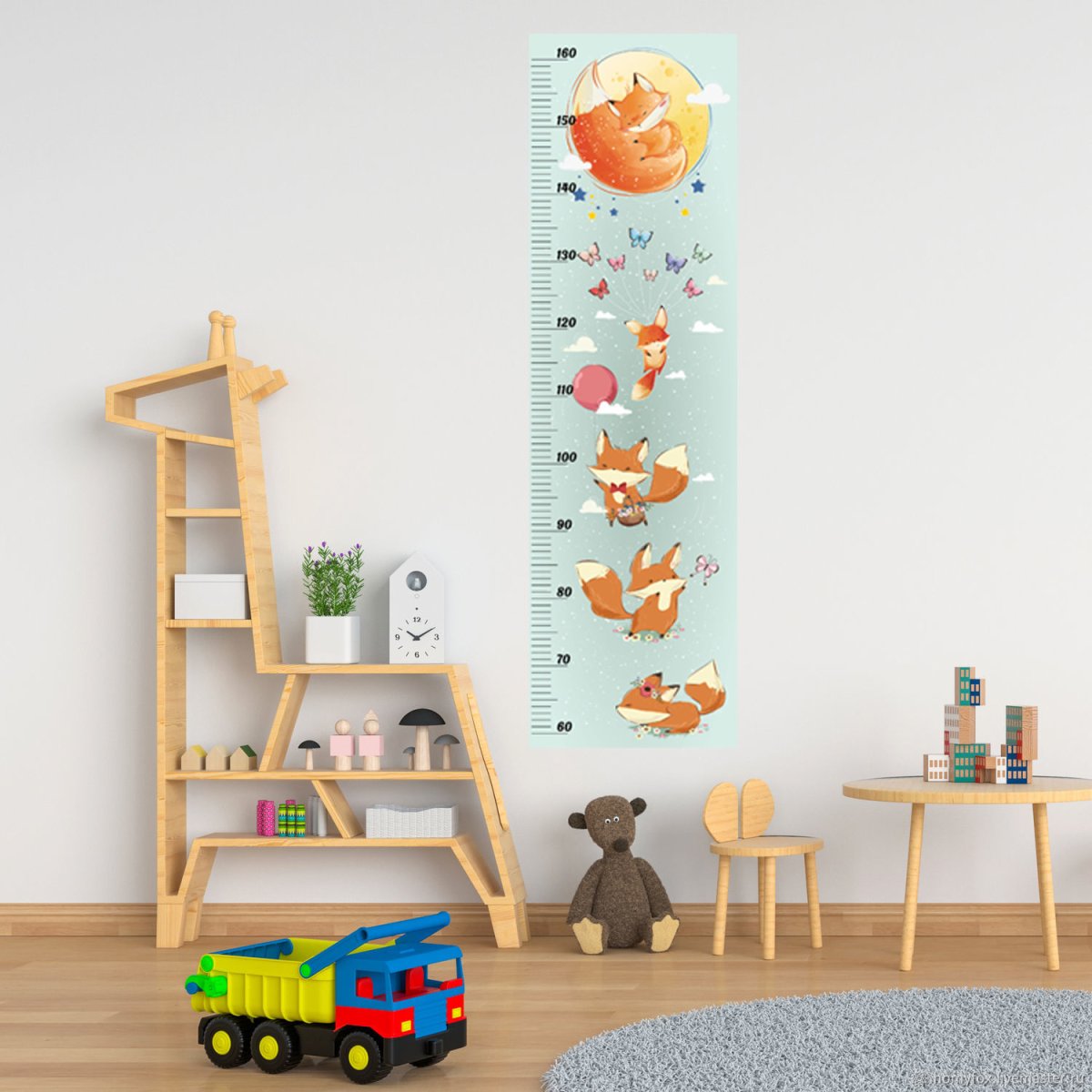 Ростомер настенный детский