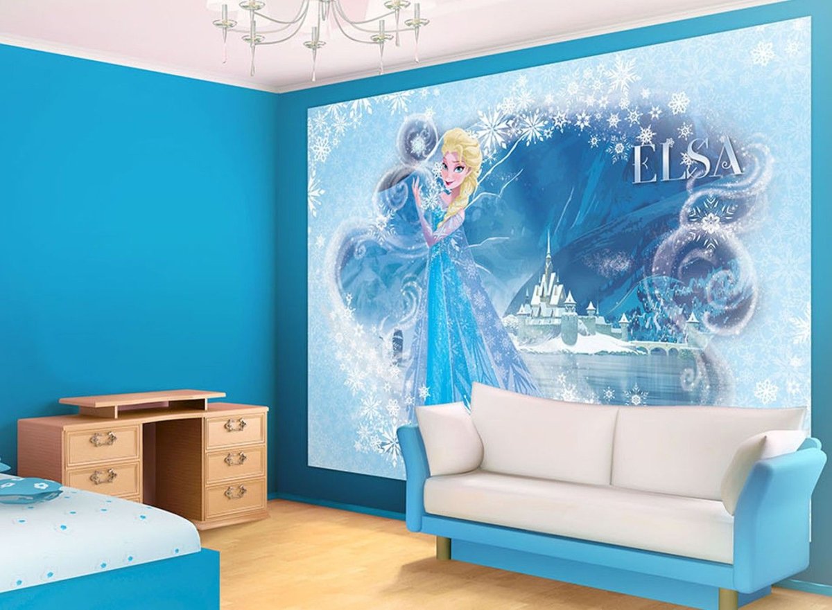 Комната в стиле Эльзы