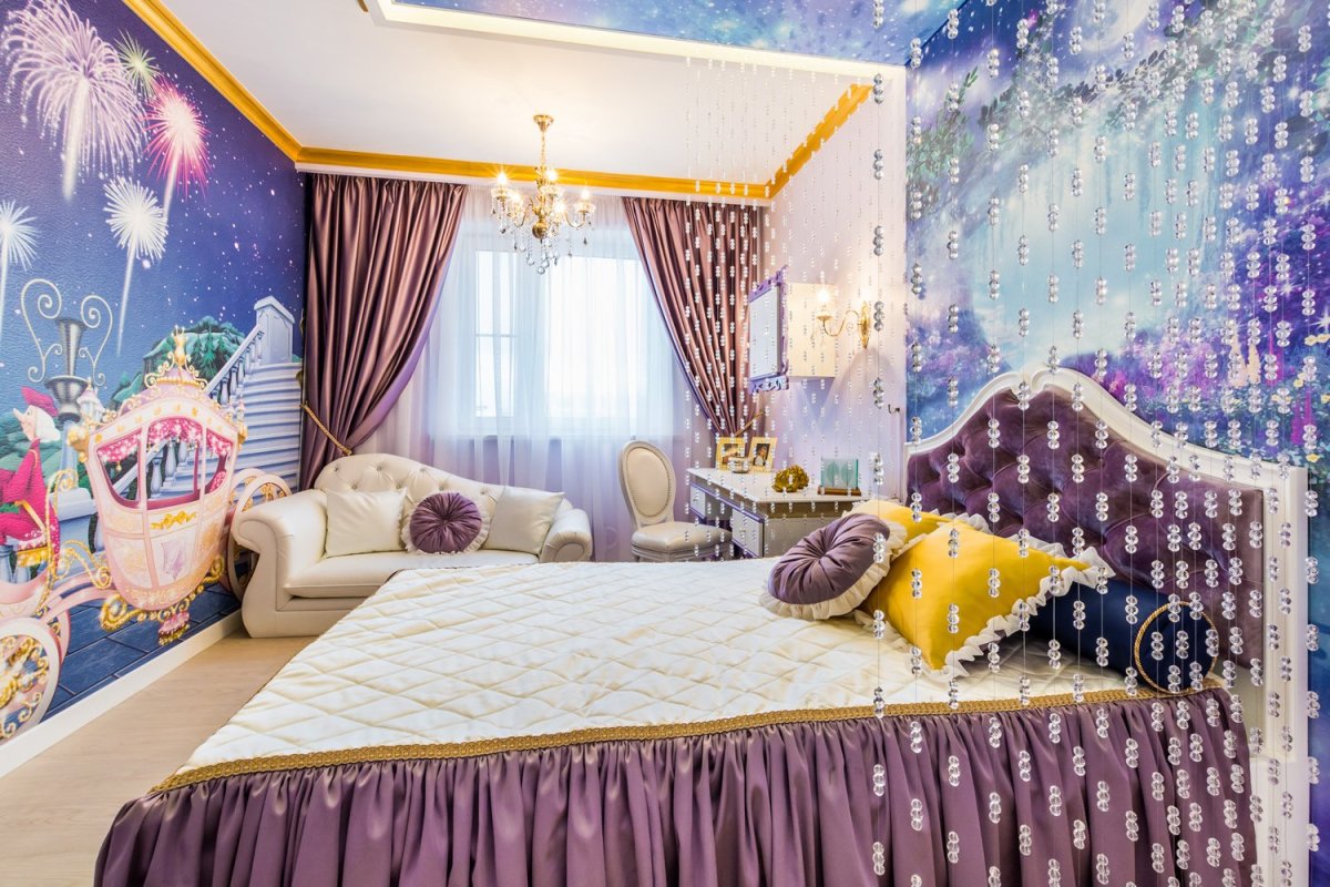 Сказочная детская комната для девочки