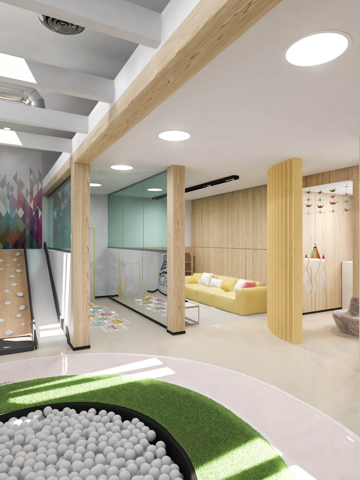 Ресепшн для детского центра