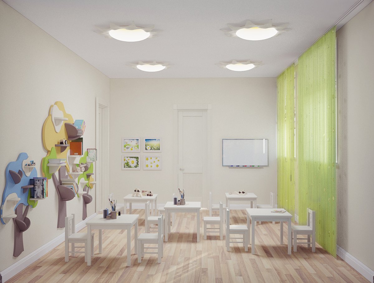 Интерьер детского сада