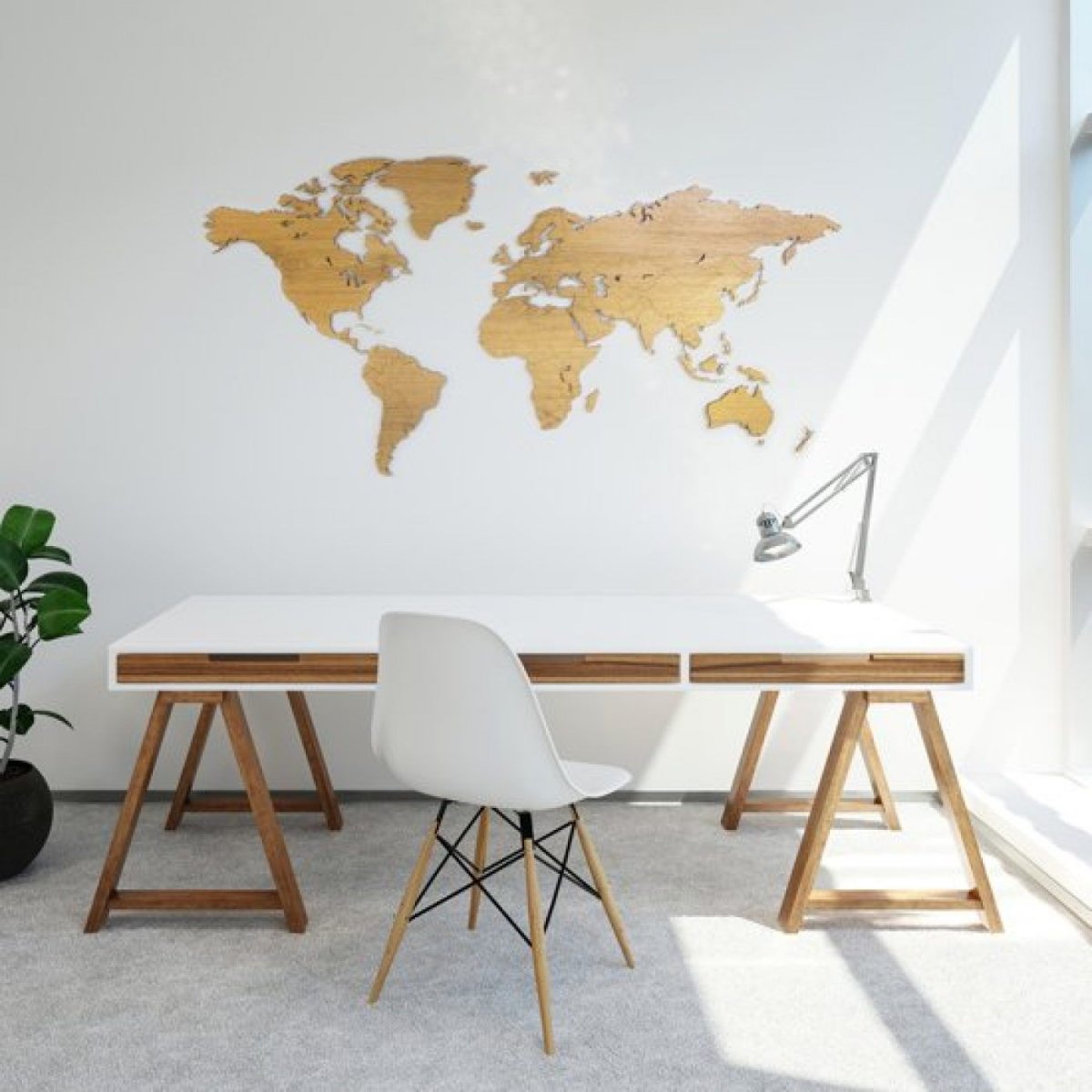 Географическая карта мира