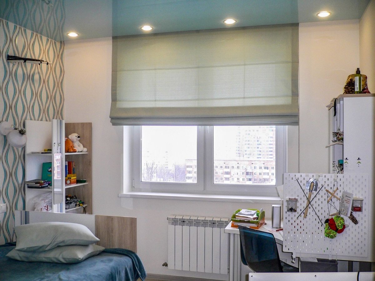 Римская штора в детскую