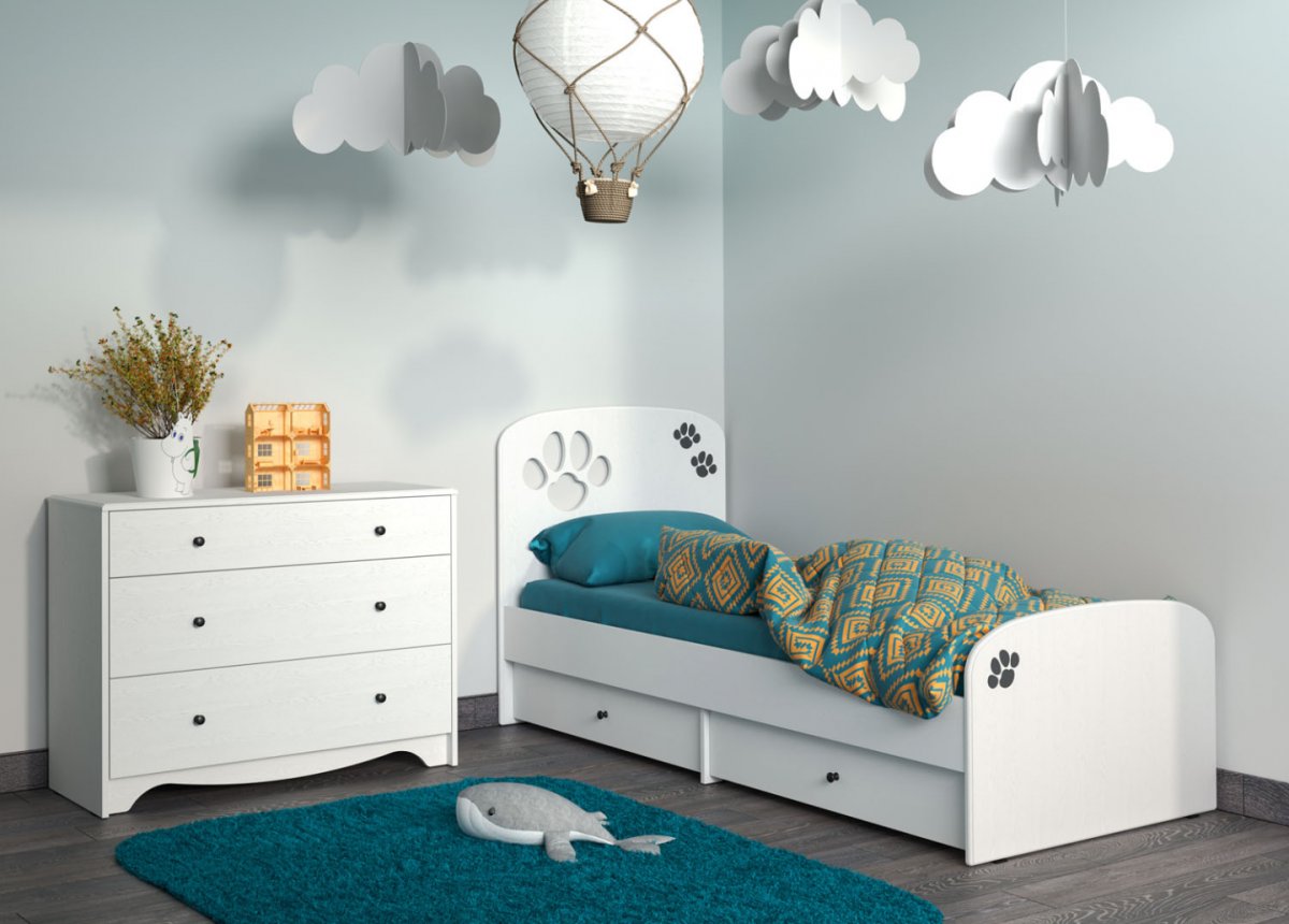 Кровать робот для мальчиков