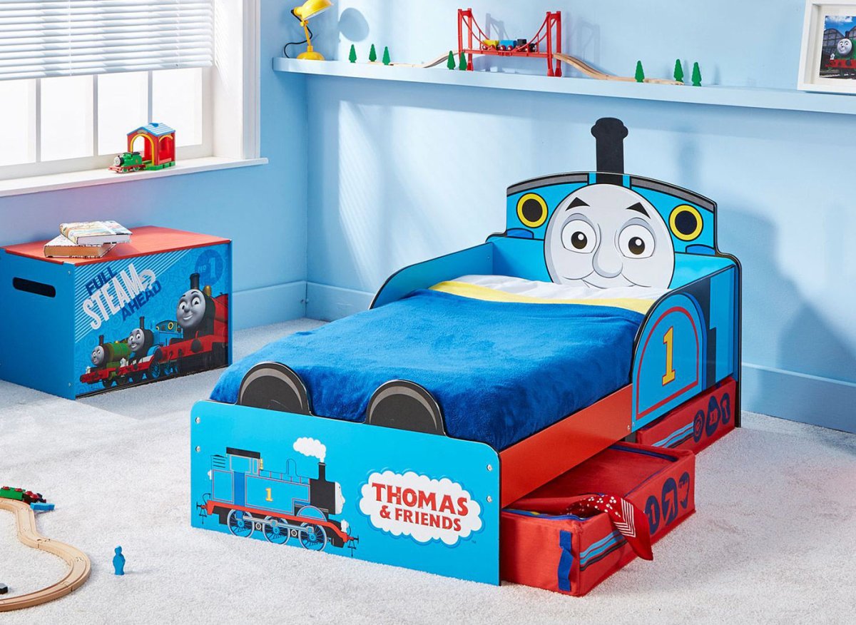 Кровать паровоз для мальчика