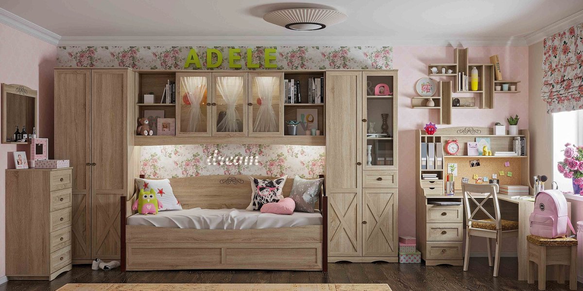 Шторы для девичьей комнаты