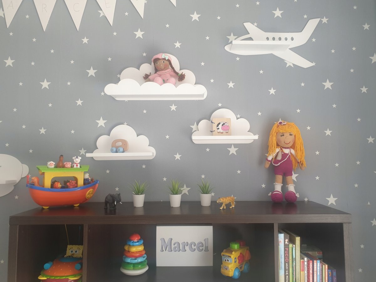 Детские полки из дерева