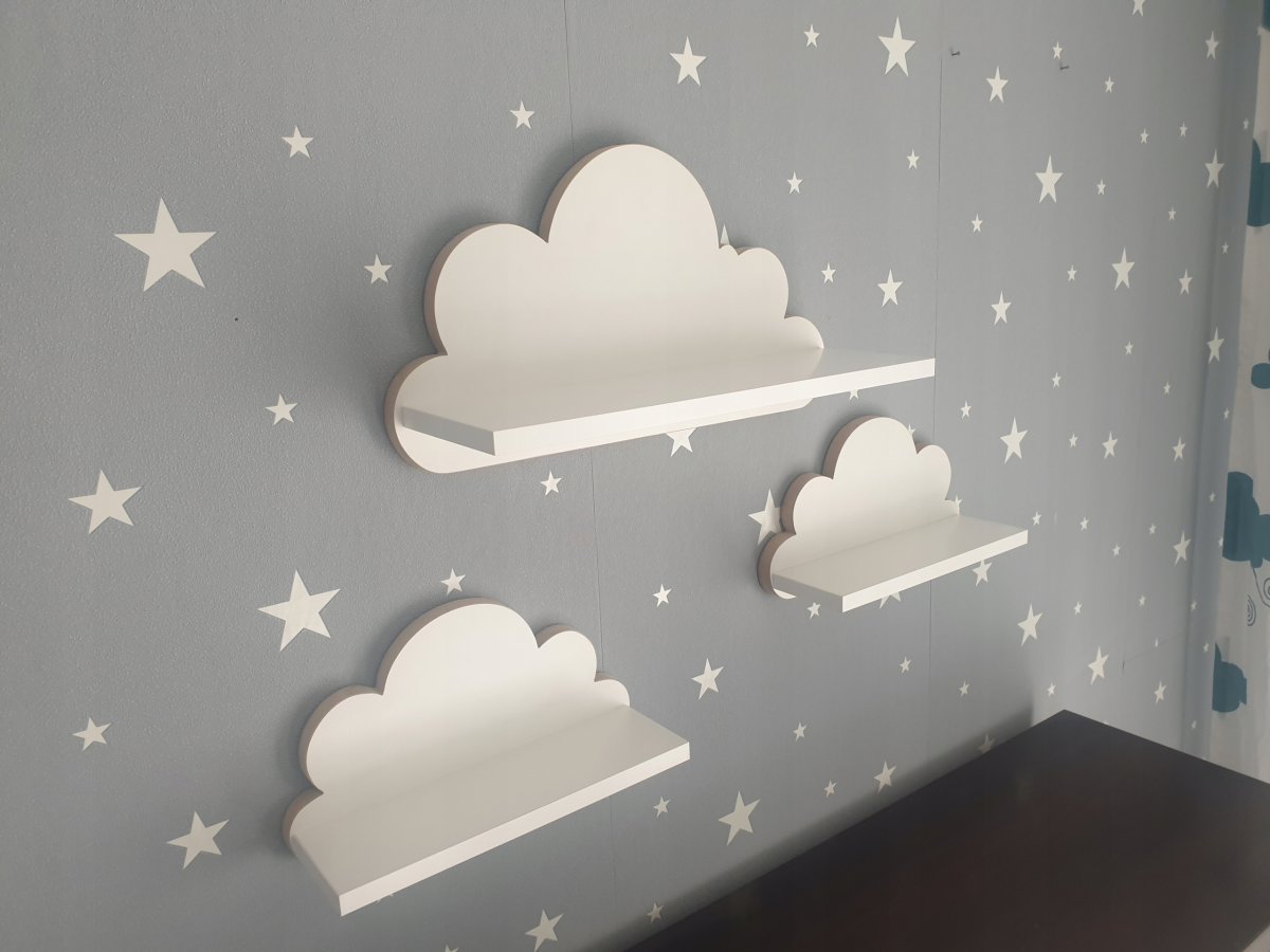 Настенная полка "облачко"