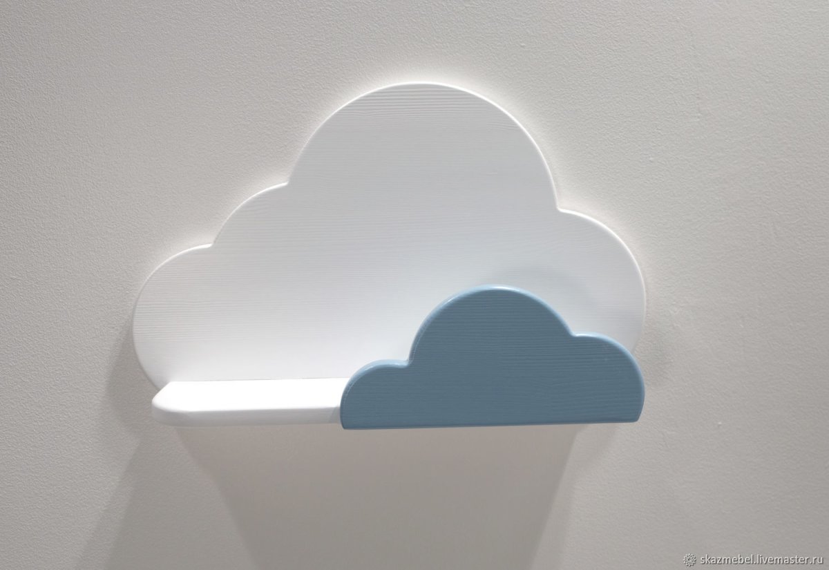 Полочка в виде облака