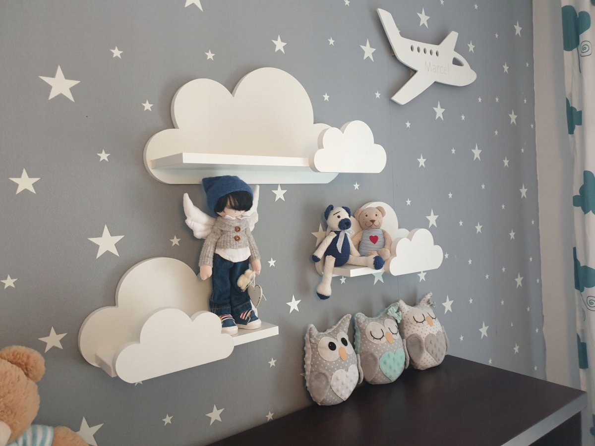 Полка облако с овечками