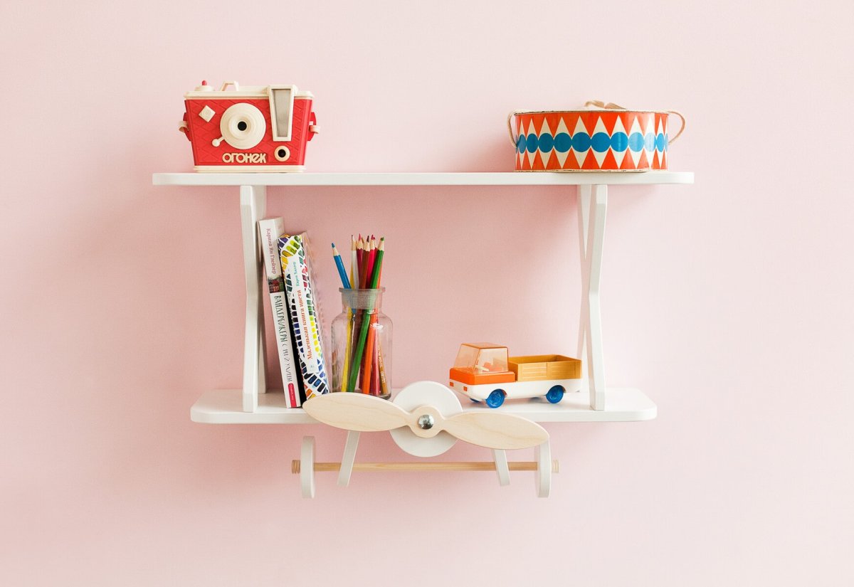 Полка облако в детской