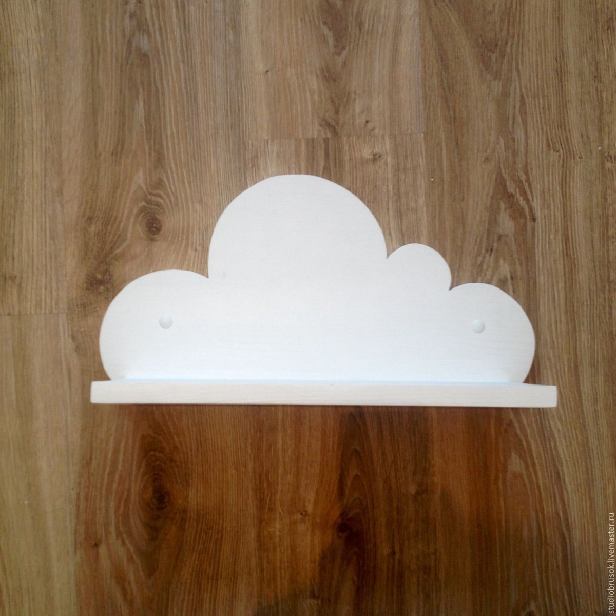 Полка детская "облачко"