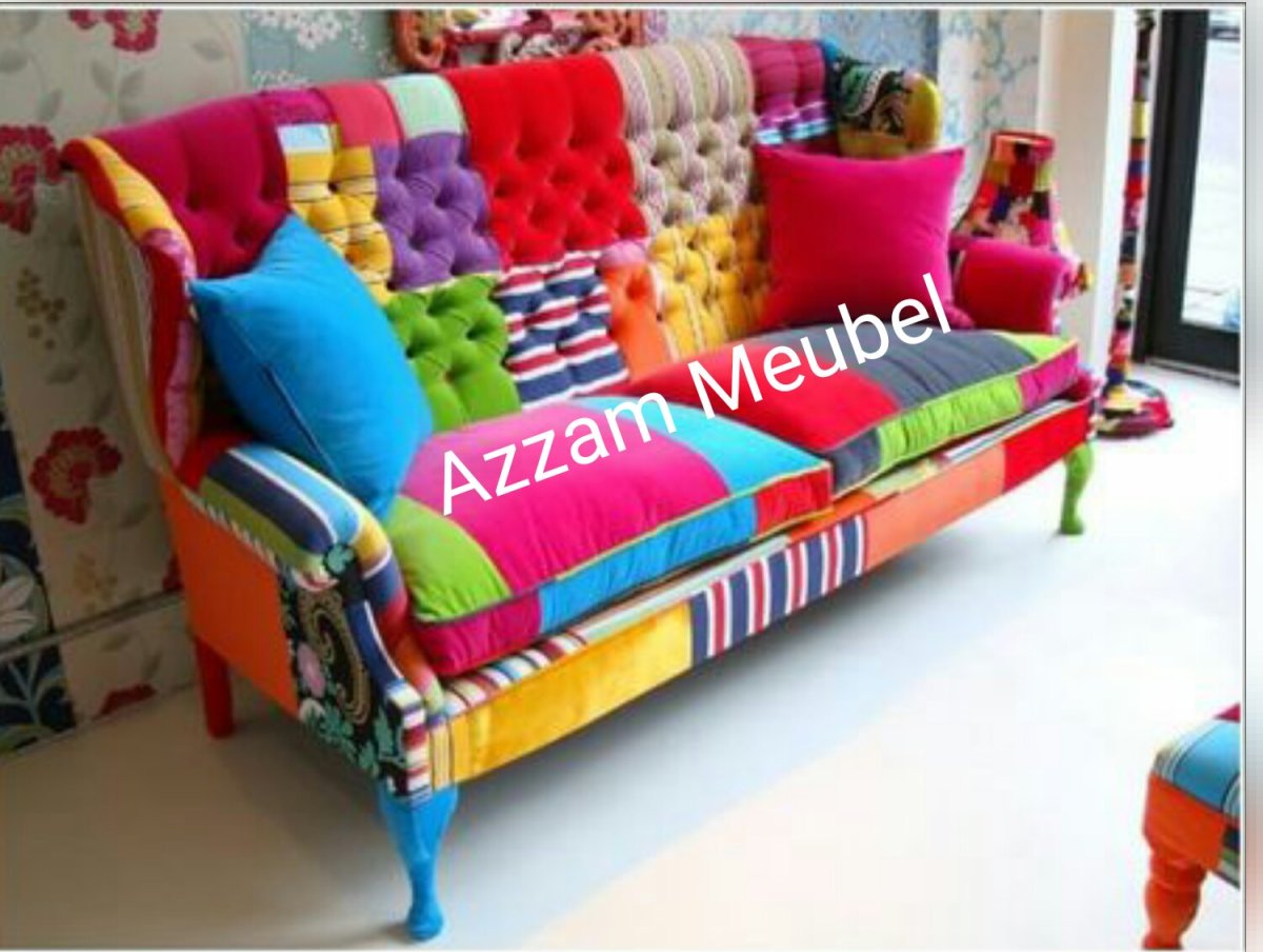 Яркие акценты в интерьере