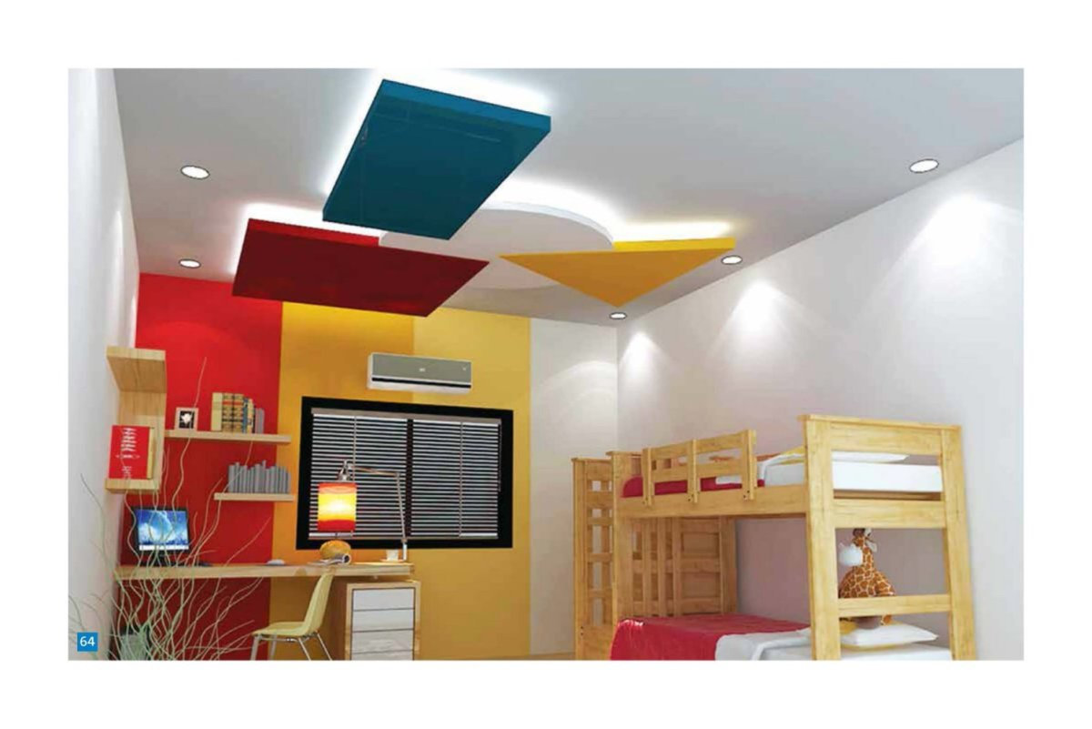 Подвесной потолок в детской