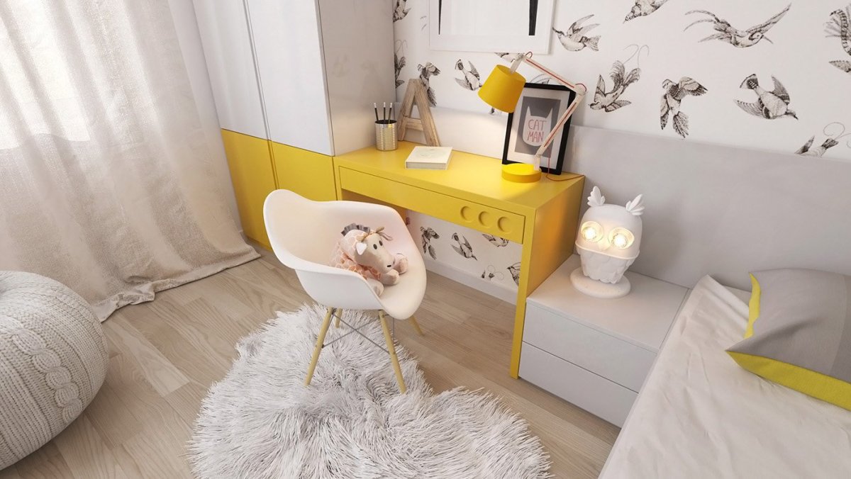 Интересный декор стен