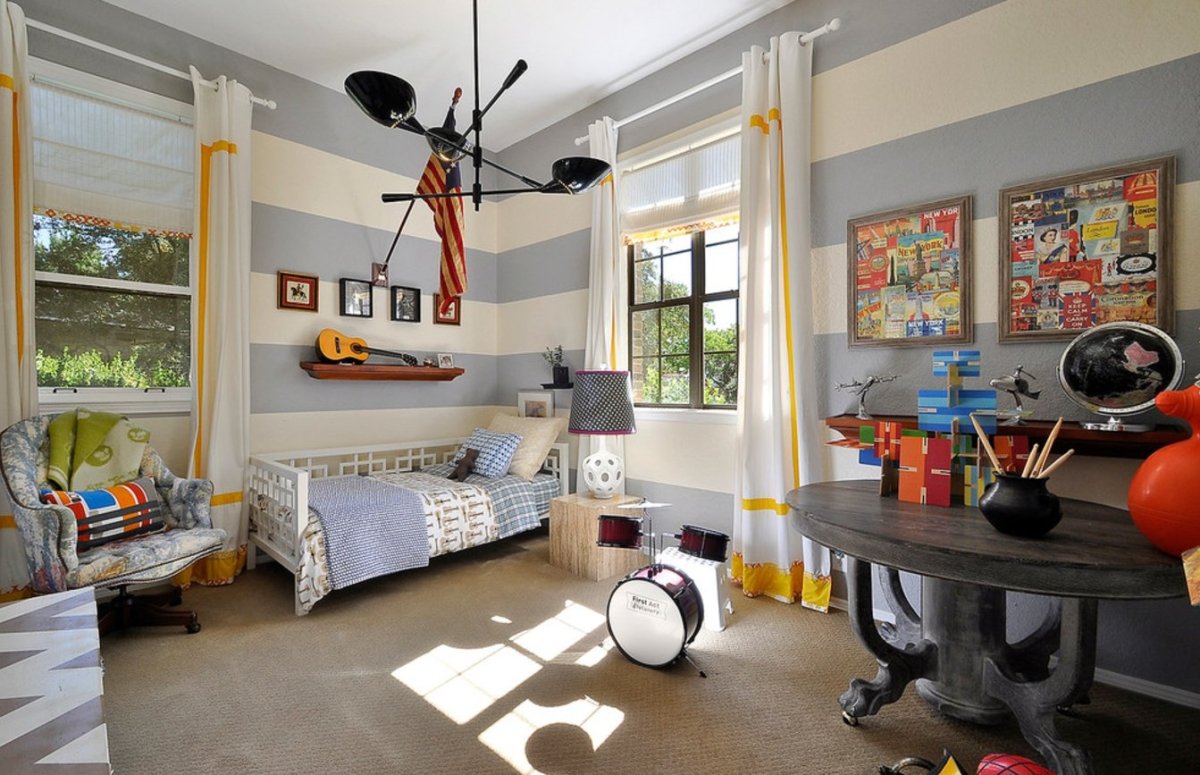 Креативные комнаты для подростков