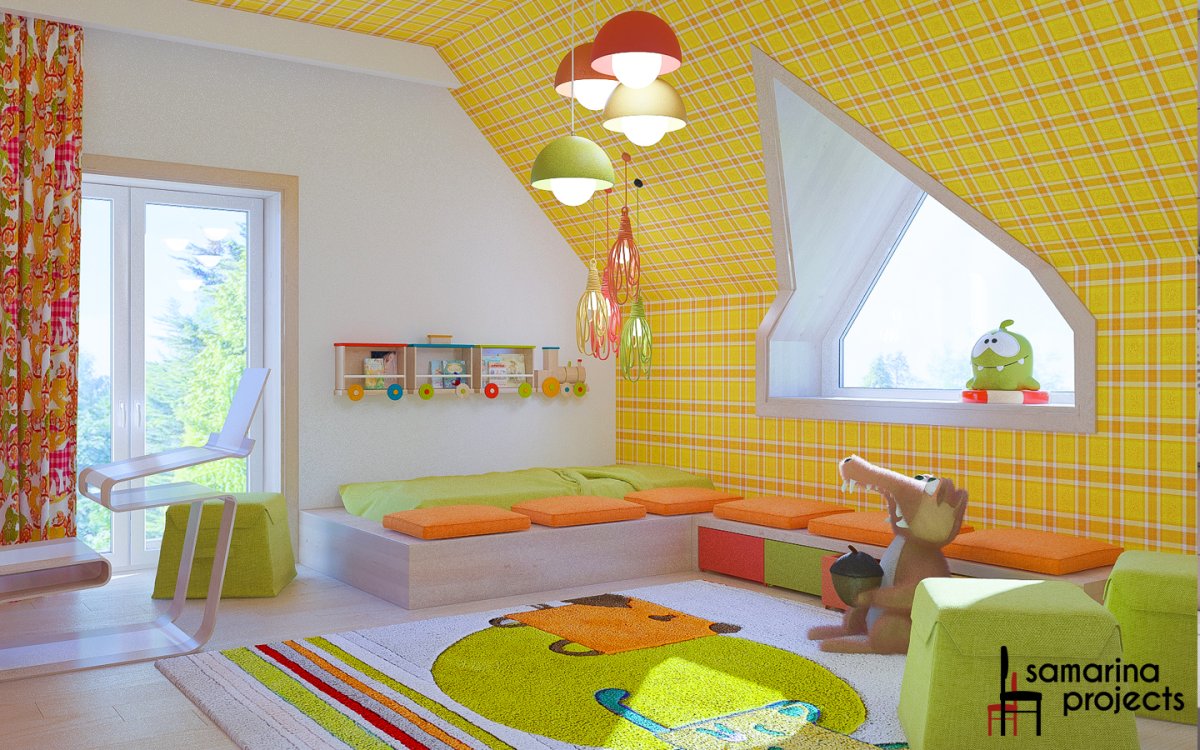 Детская комната в коттедже