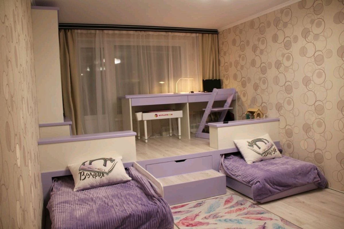 Кровать подиум