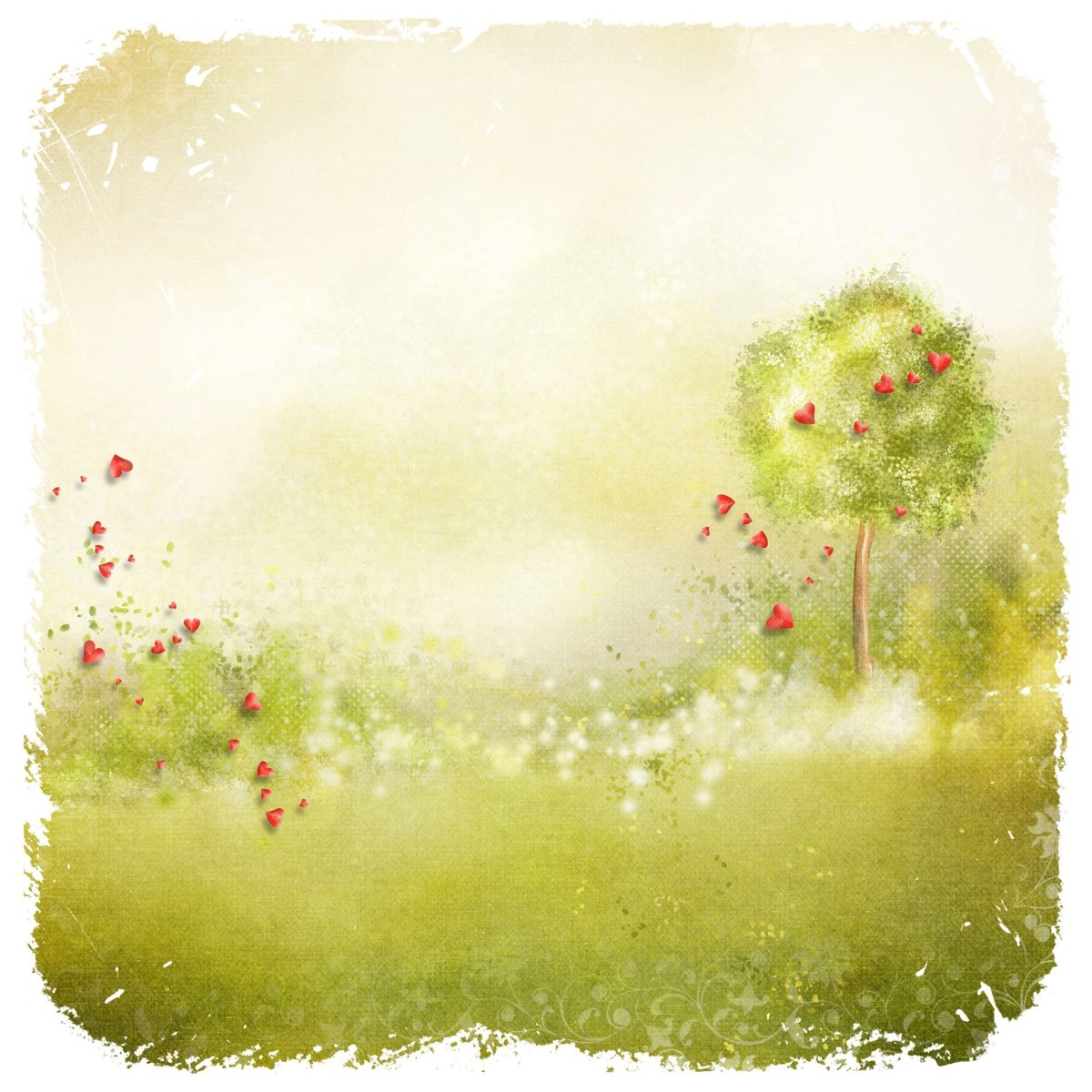 Детские Акварельные фоны