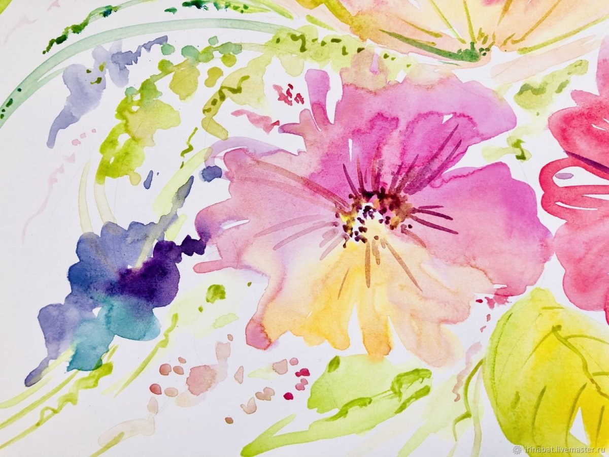 Фон цветочный нежный