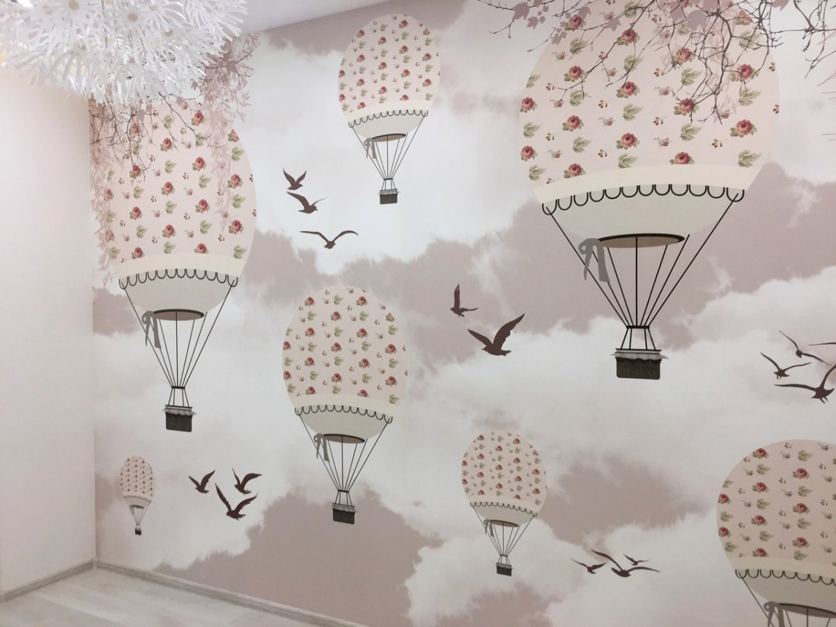 Необычные детские обои