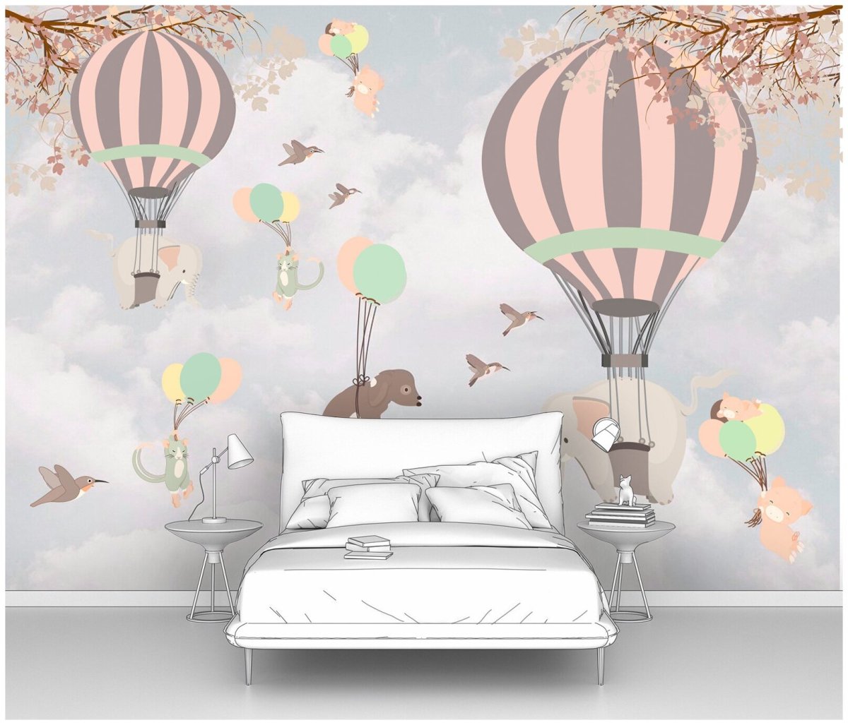 Декоративные воздушные шары для интерьера