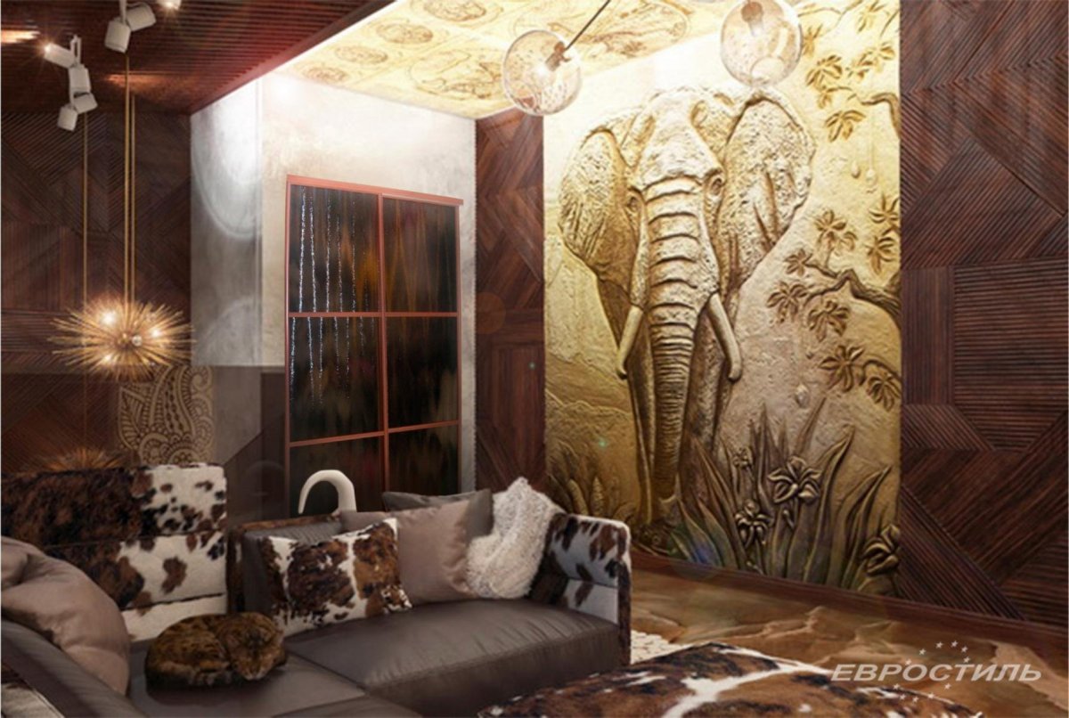 Стиль сафари в интерьере детской