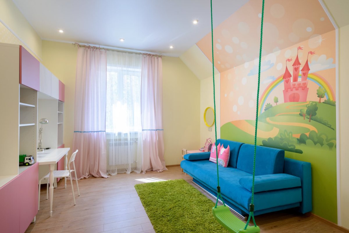 Гамак в комнате