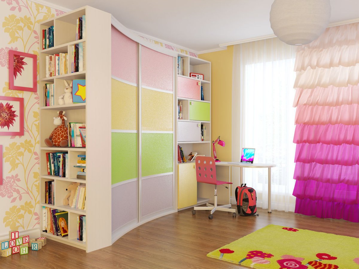 Шкаф купе для детской