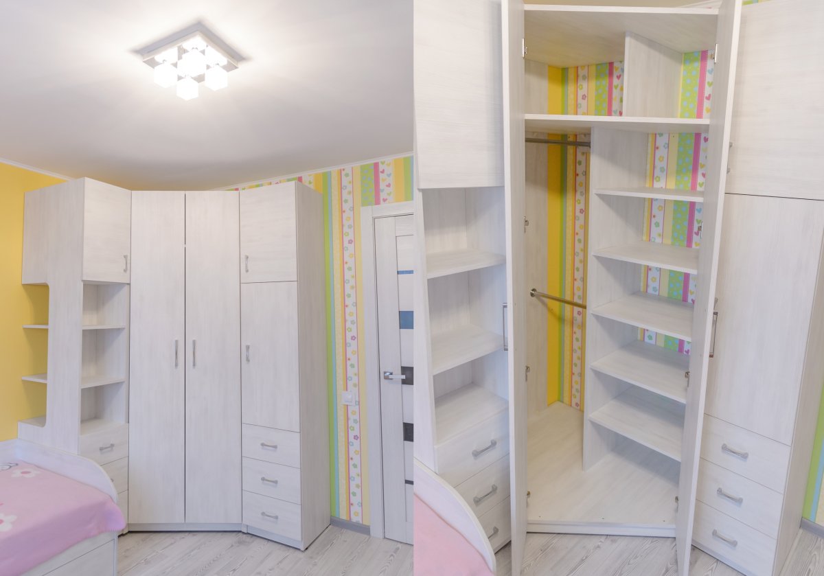 Шкаф купе в детскую
