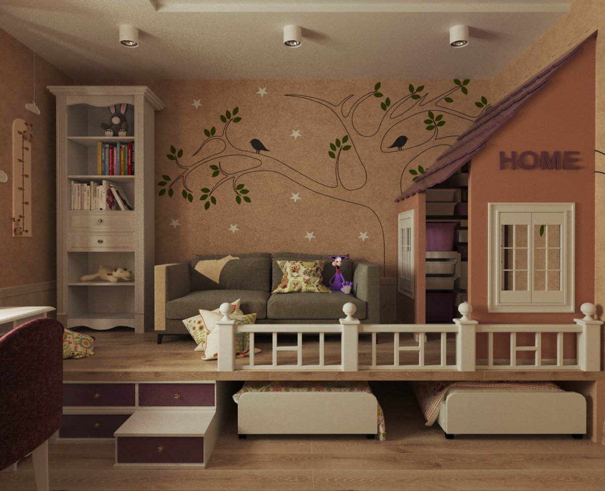 Nursery classes Interior in Home