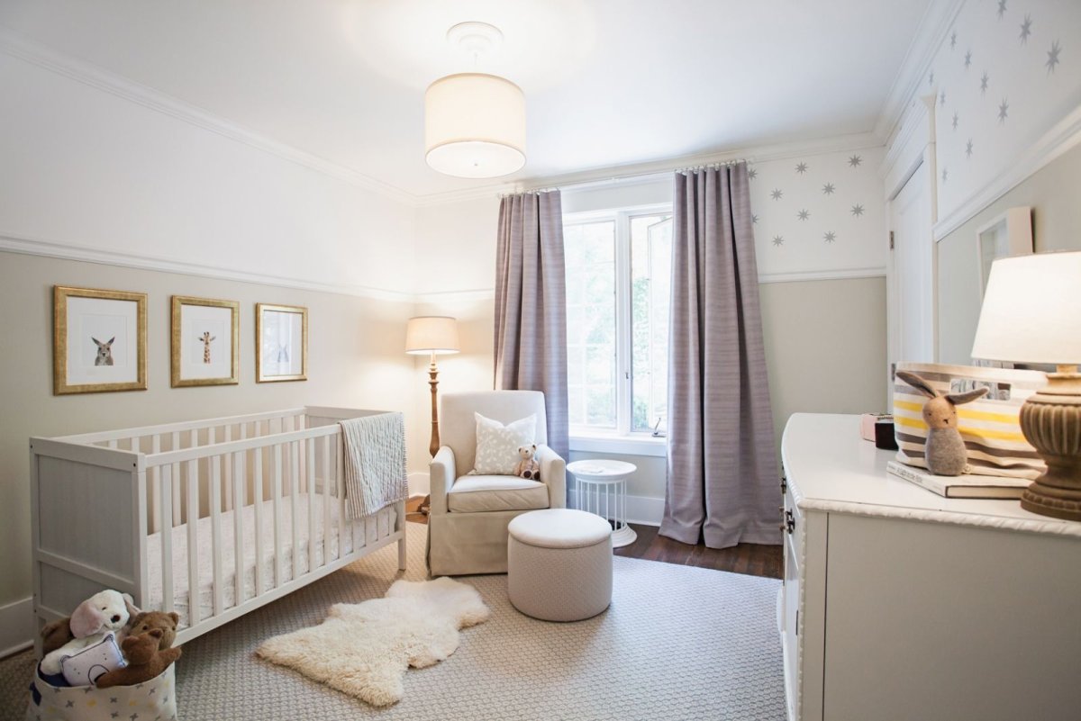 Планировка комнаты для новорожденного