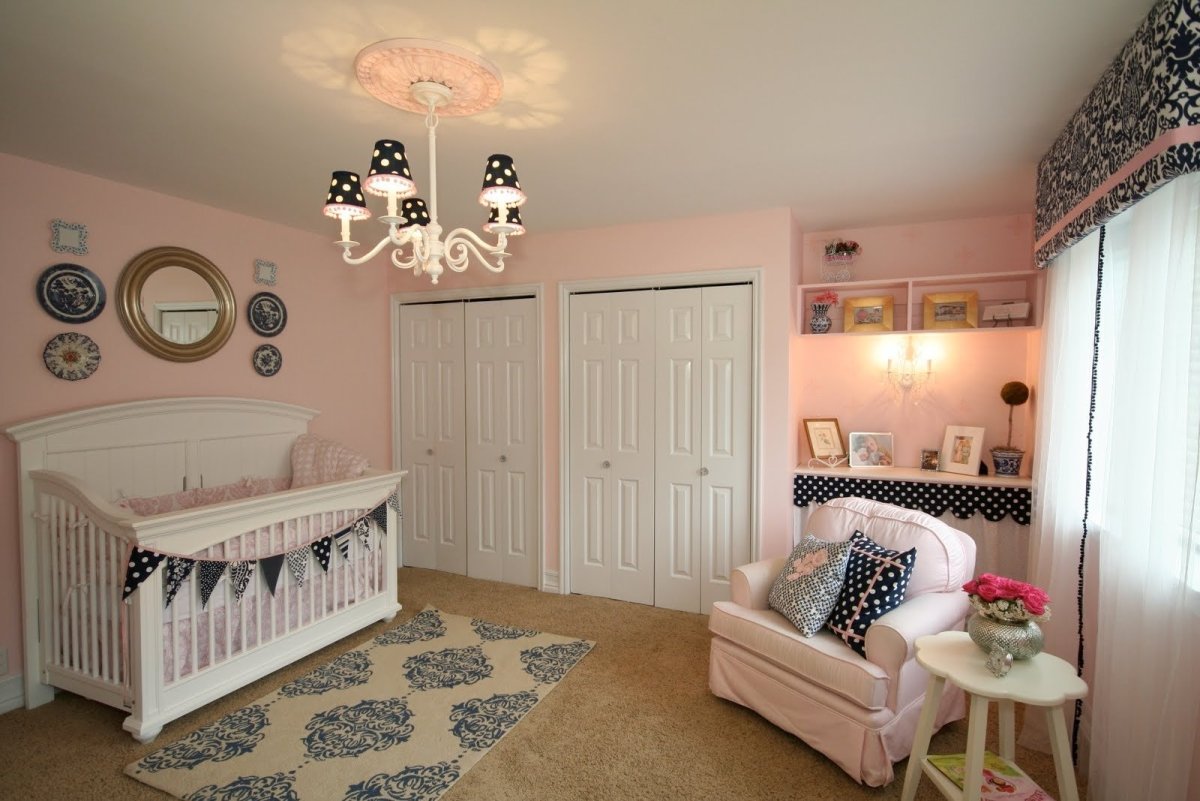 Уютная детская для новорожденного