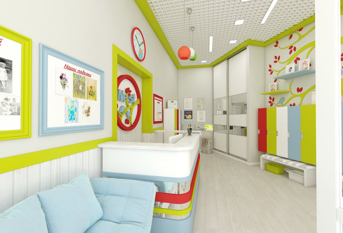 Интерьер детского развивающего центра