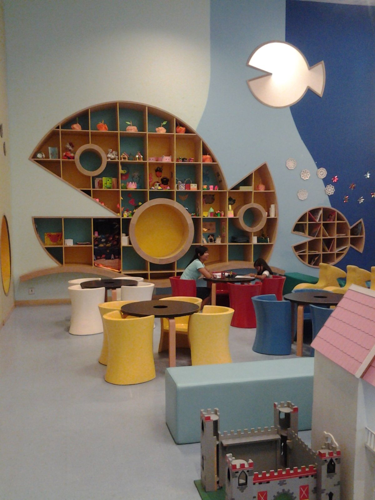 Ресепшн для детского центра