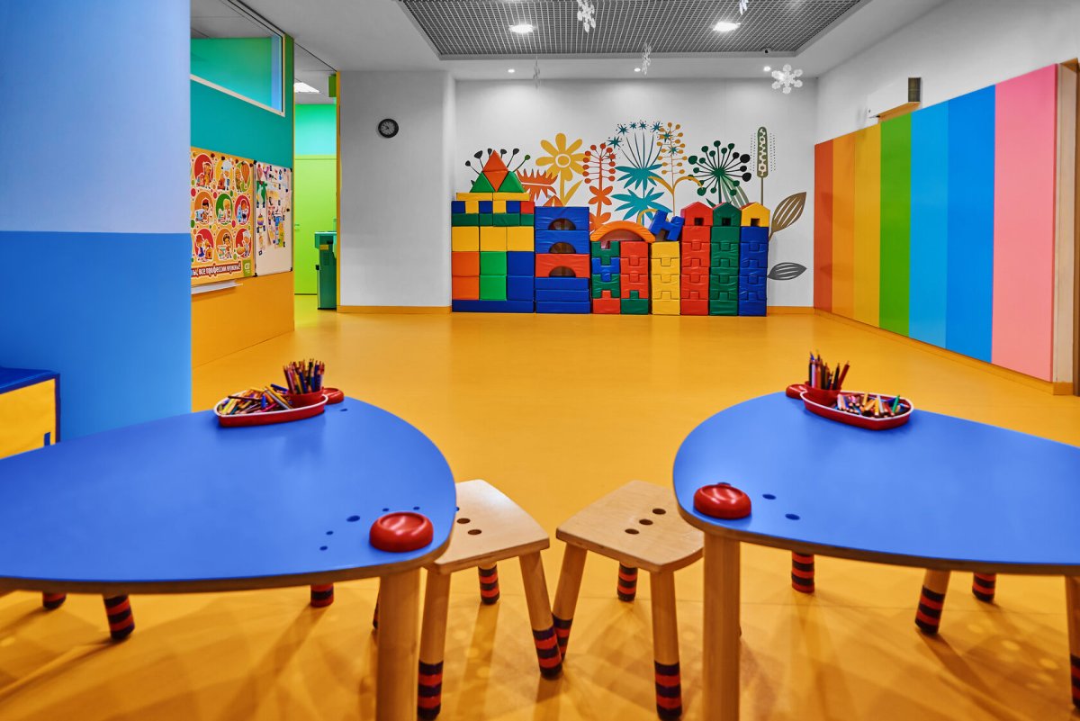 Детские центры интерьер