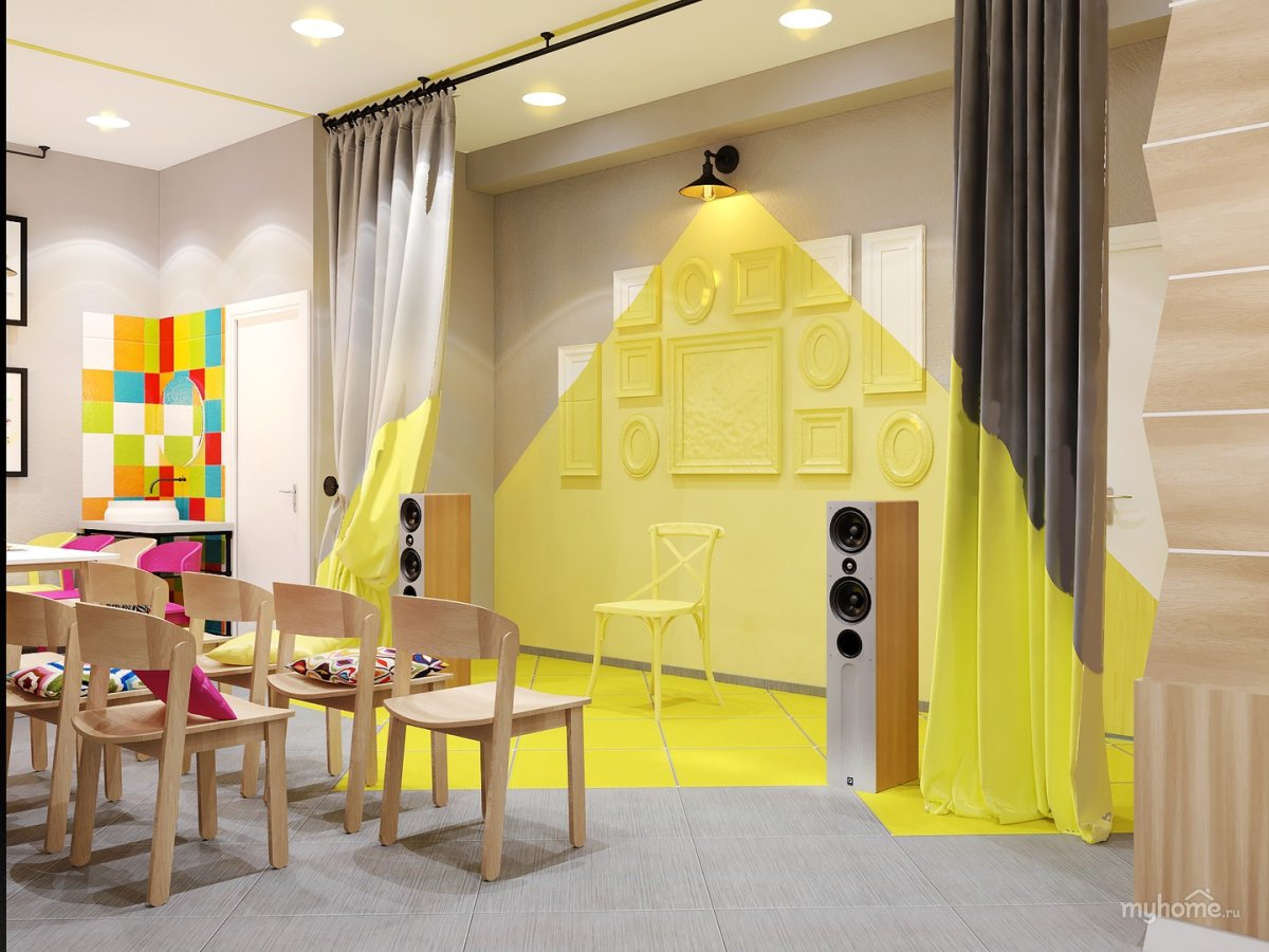 Интерьер детского центра