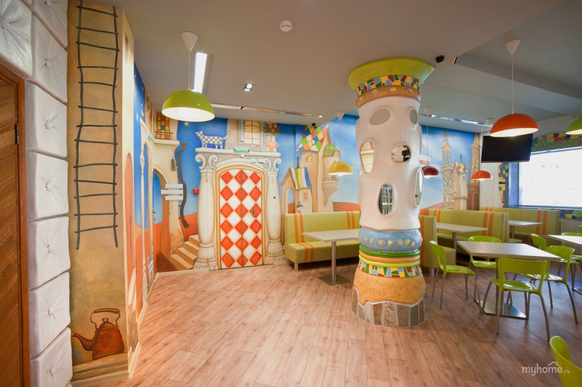 Интерьер детского центра игровая комната