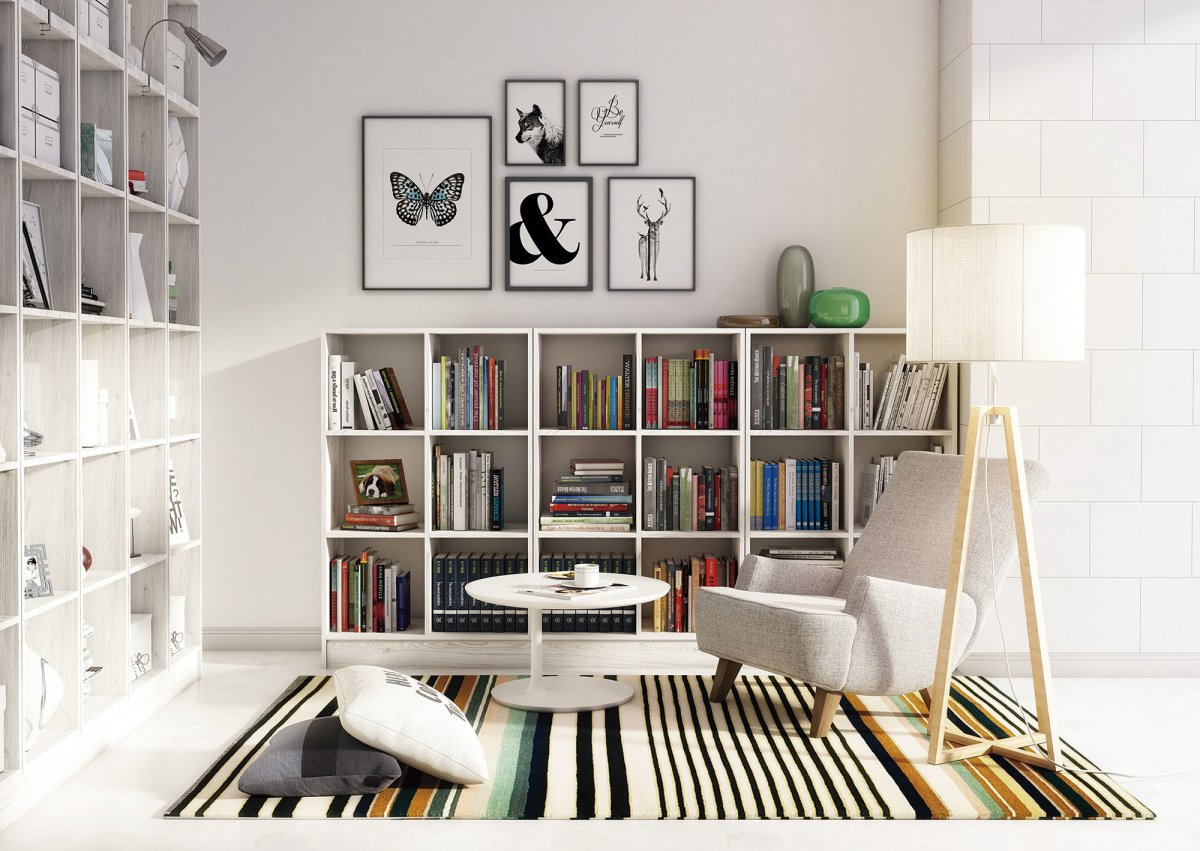 Детская библиотека читальный зал