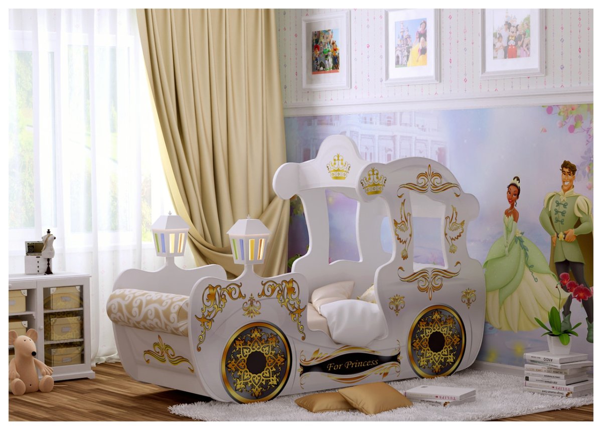 Кровать карета ред Ривер