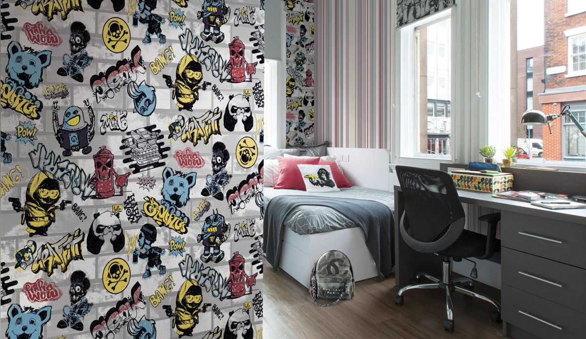 Тюль в комнату мальчика