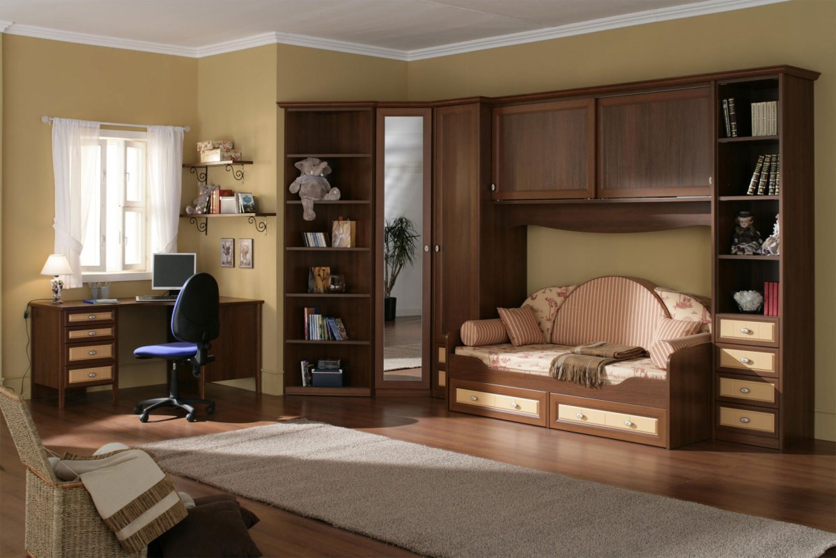 Кровать двухъярусная Лючия ТД-235.11.01