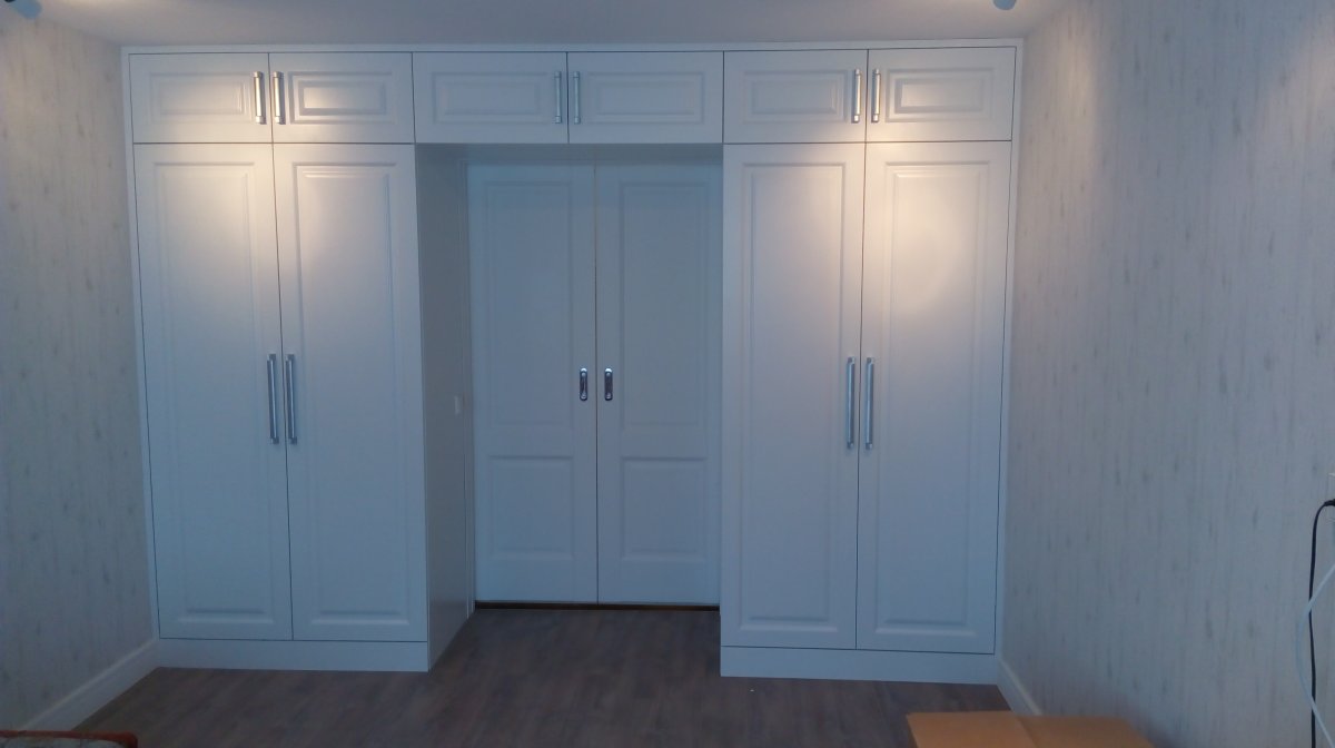 Шкаф купе синий